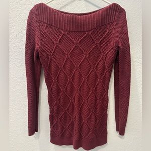 Maroon Loft Sweater